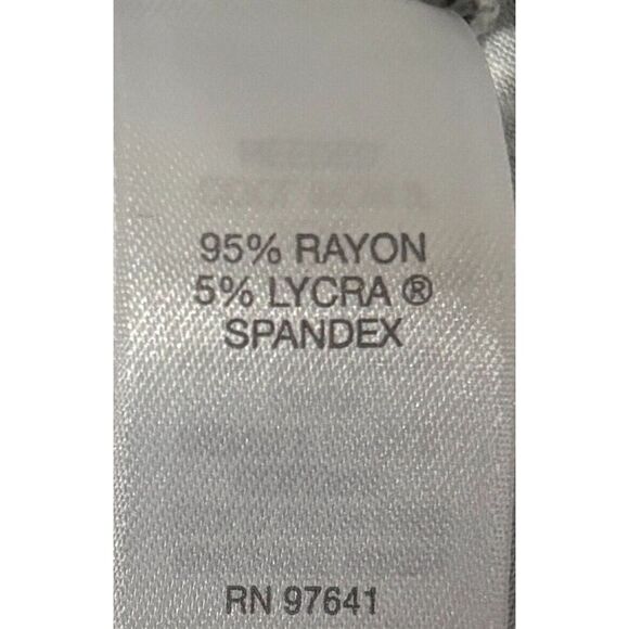 J Jill Wearever Top Size Large Paisley Long Sleeve White Pullover Artsy Classic - Picture 7 of 10